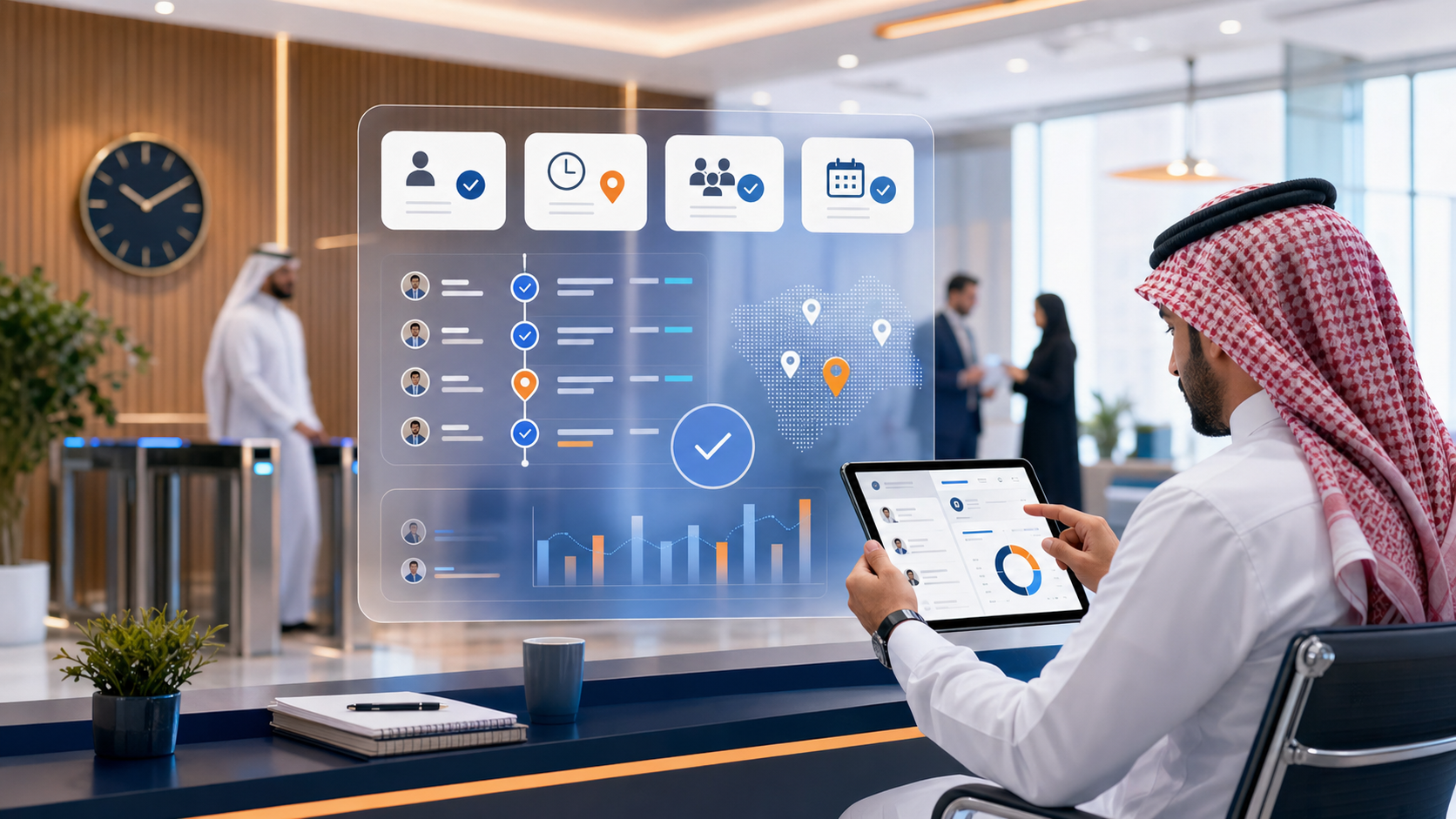 تتبع الحضور والانصراف مع Passmh: دقة أعلى وجهد أقل