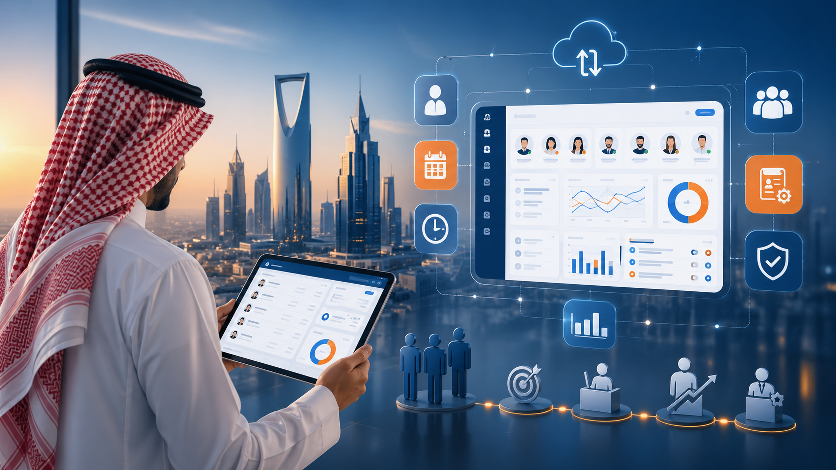 التحول الرقمي في الموارد البشرية للشركات السعودية مع Passmh